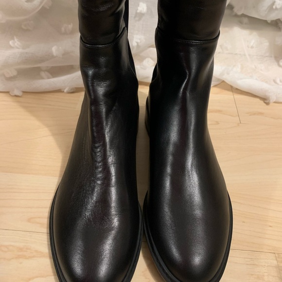 Stuart Weitzman SW 5050 City Boots Black - Picture 4 of 10